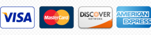 VIsa, MasterCard, Discover Network and American Express.